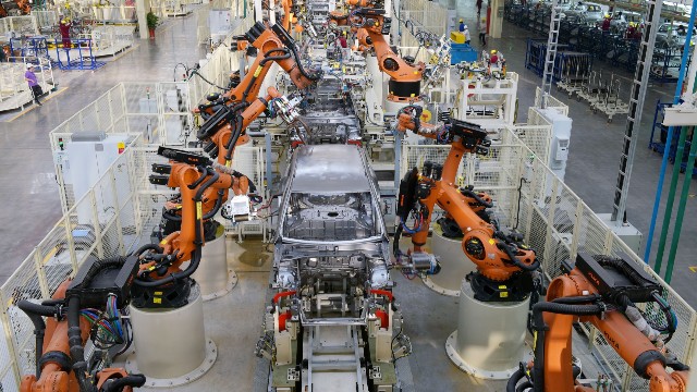 汽車自動化生産線