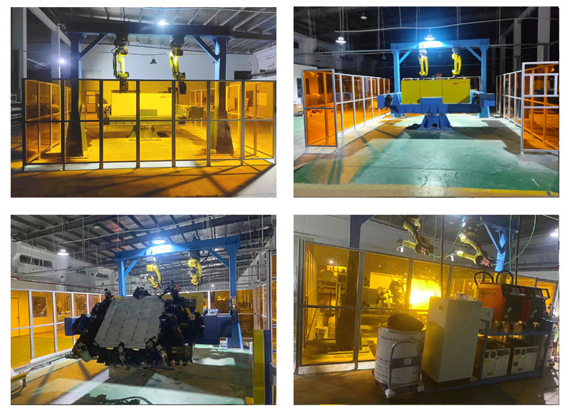 新能源電(diàn)池殼(ké)焊接工作站案例！